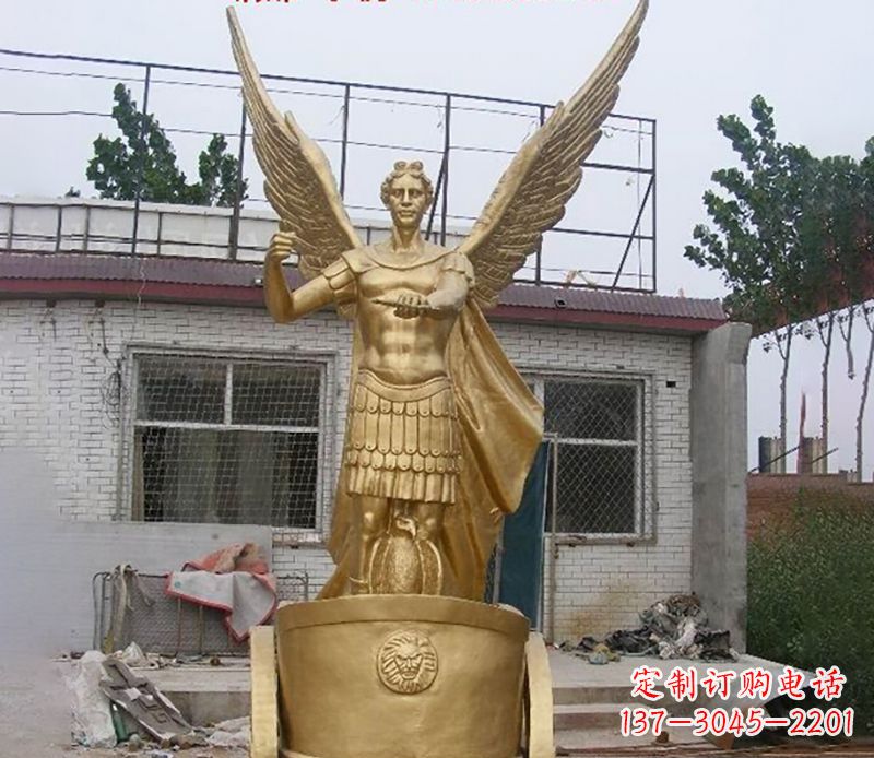 济南阿波罗人物铜雕