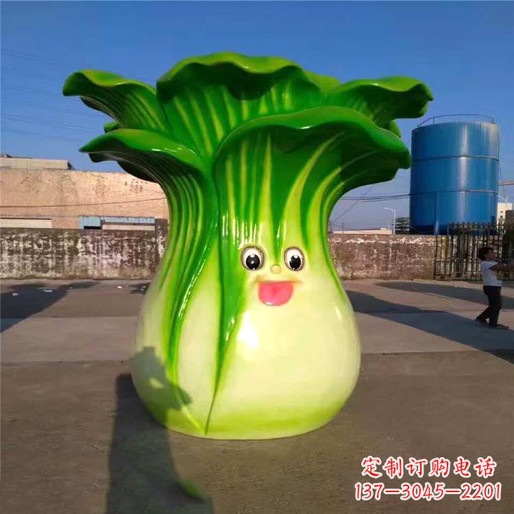 济南仿真大白菜雕塑
