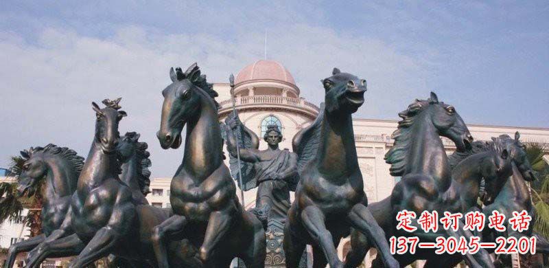 济南阿波罗战车铜雕222