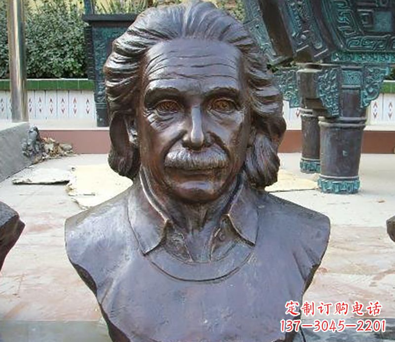 济南爱因斯坦铜像永恒的科学精神