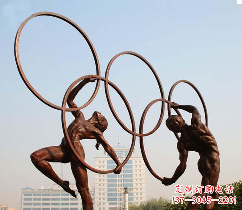 济南运动员铜雕精美礼品