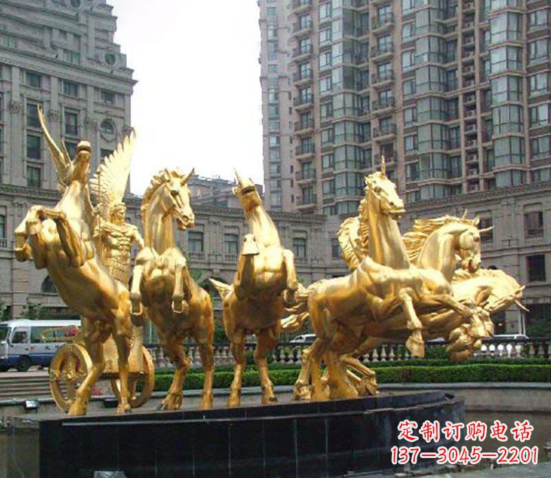 济南阿波罗完美的雕塑艺术
