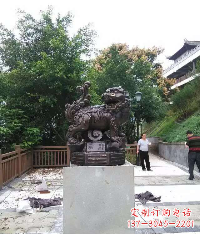 济南白虎神兽雕塑