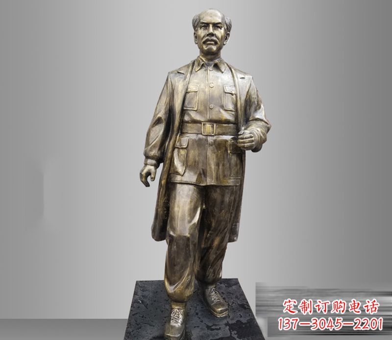 济南白求恩铜雕