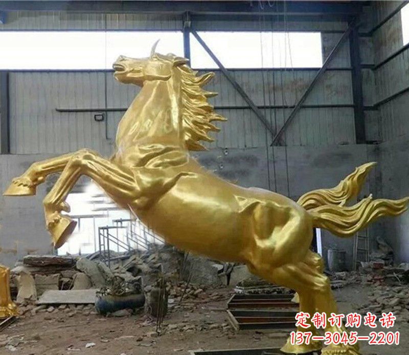 济南精致马铜雕塑