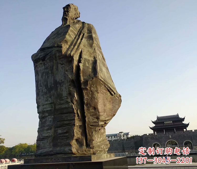 济南范仲淹精神从文学到石雕