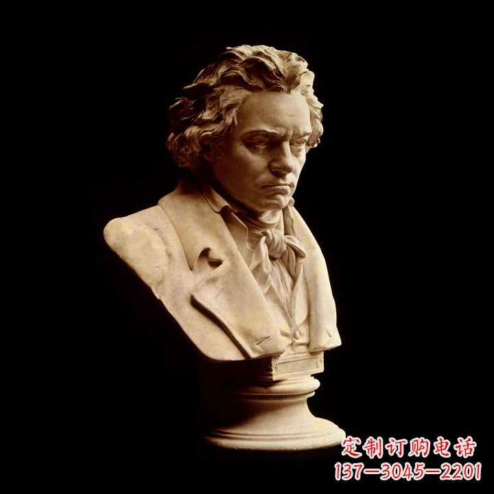 济南贝多芬钢琴雕塑-世界名人著名钢琴家