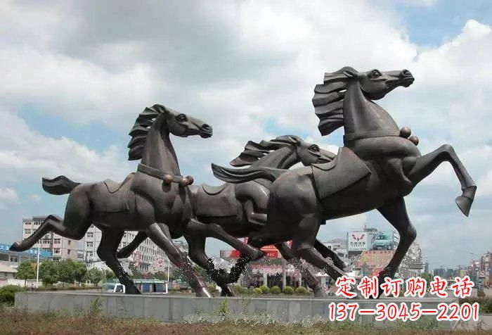 济南流动的马雕塑——给你的家居添彩