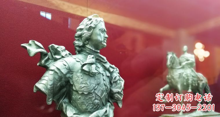 济南经典名人铜雕