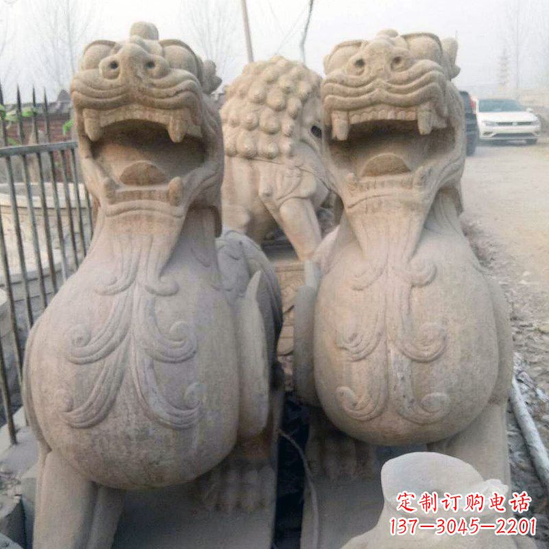 济南狴犴仿古石雕塑