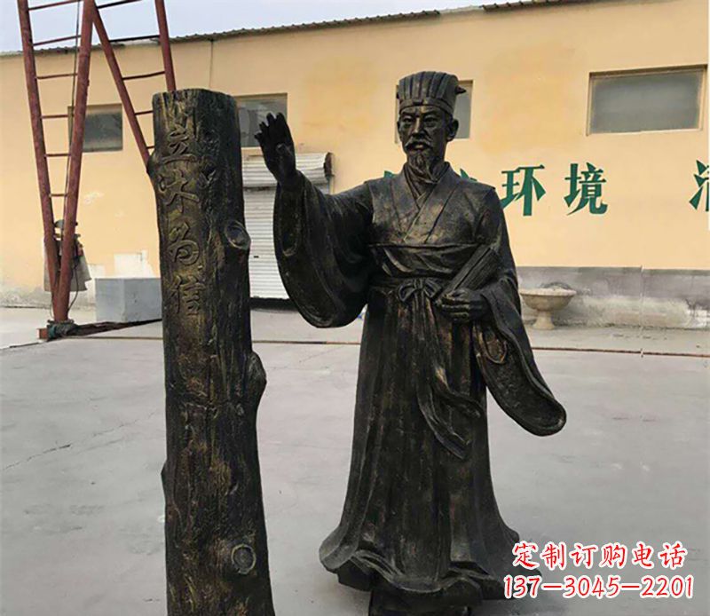 济南扁鹊铜雕