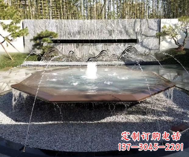 济南室内艺术假山装饰