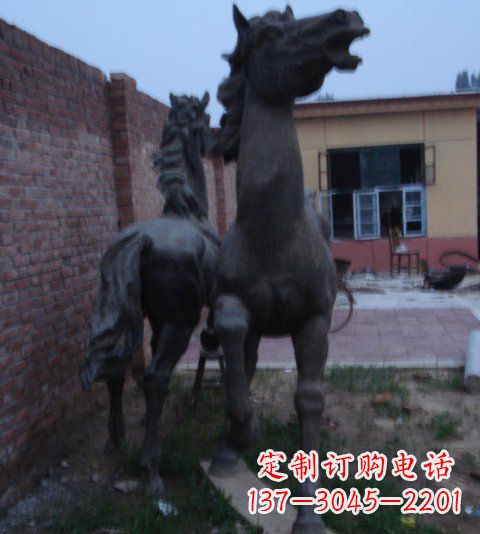 济南精美铜雕动物马