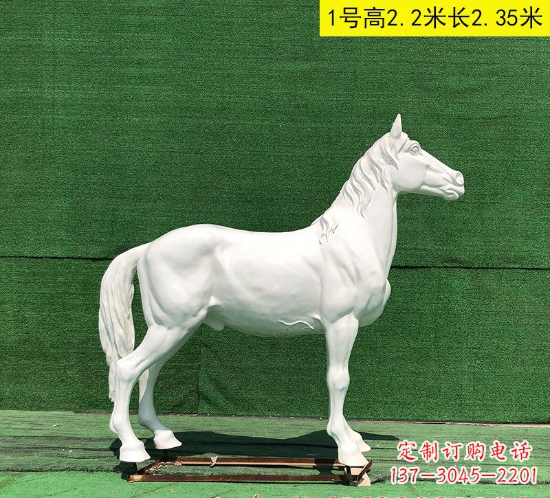 济南玻璃钢马雕塑——精美的艺术品
