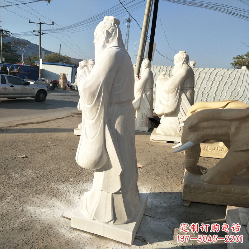 济南孔子——玻璃钢雕塑的象征