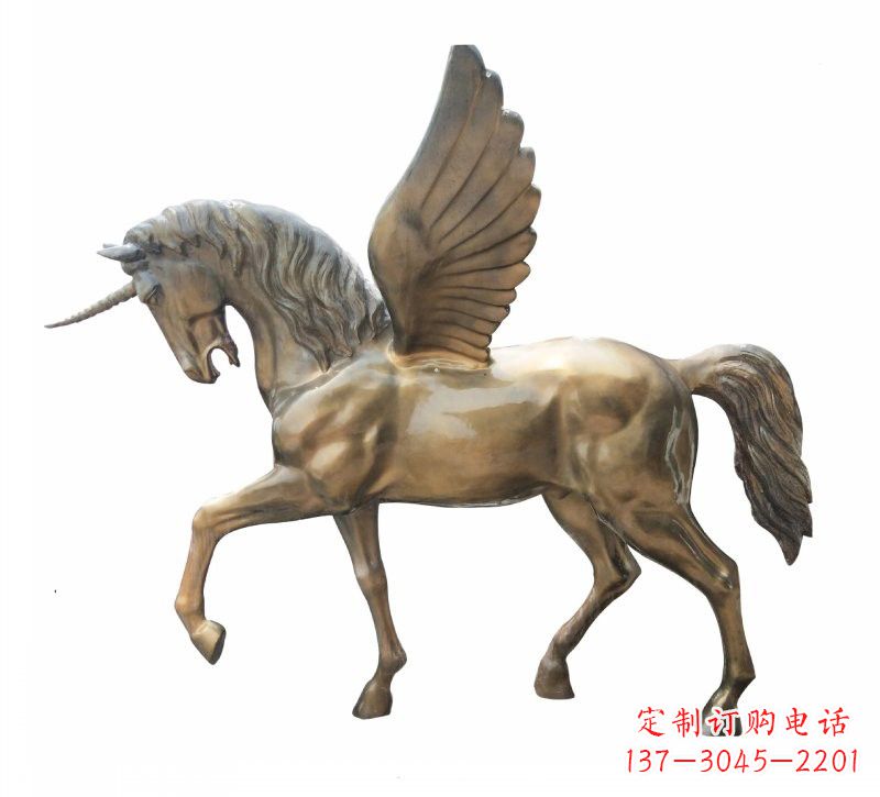 济南独角兽雕塑玻璃钢的艺术之美