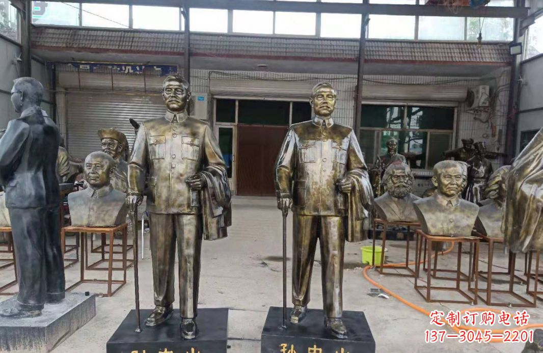 济南玻璃钢仿铜的孙中山雕塑——缅怀伟人,传承精神