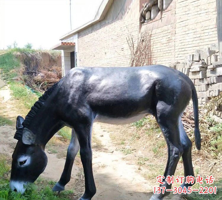济南玻璃钢雕刻毛驴,传承传统文化