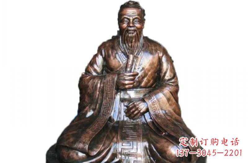 济南玻璃钢雕刻的伟大孔子