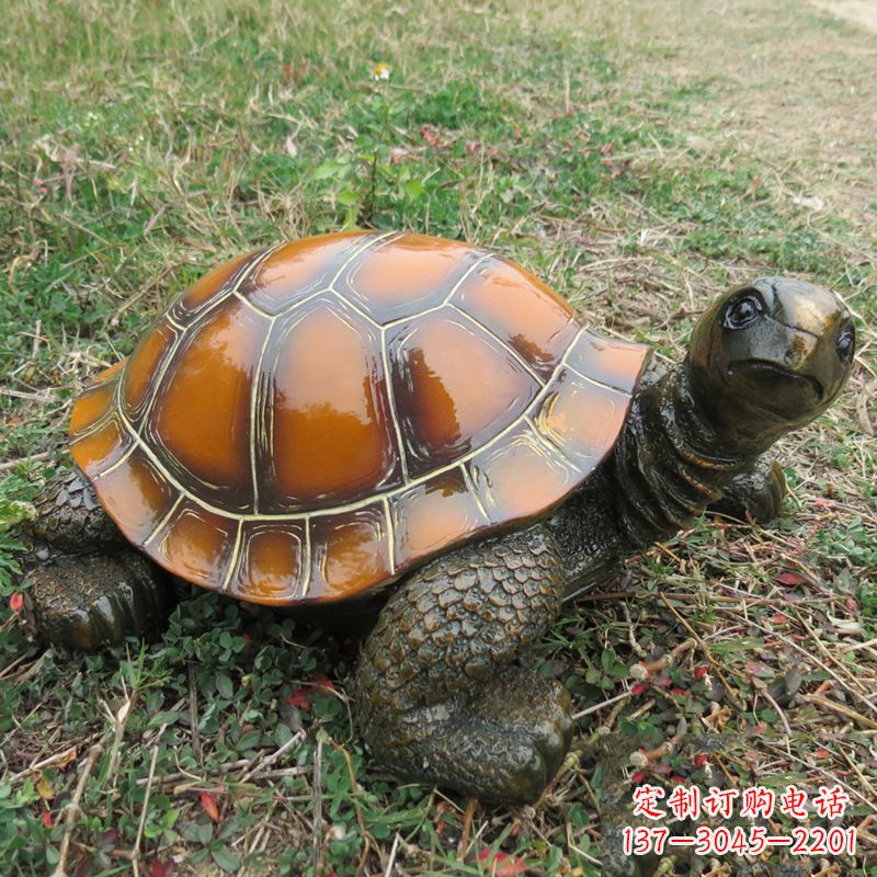 济南玻璃钢制乌龟雕塑——艺术的精美呈现
