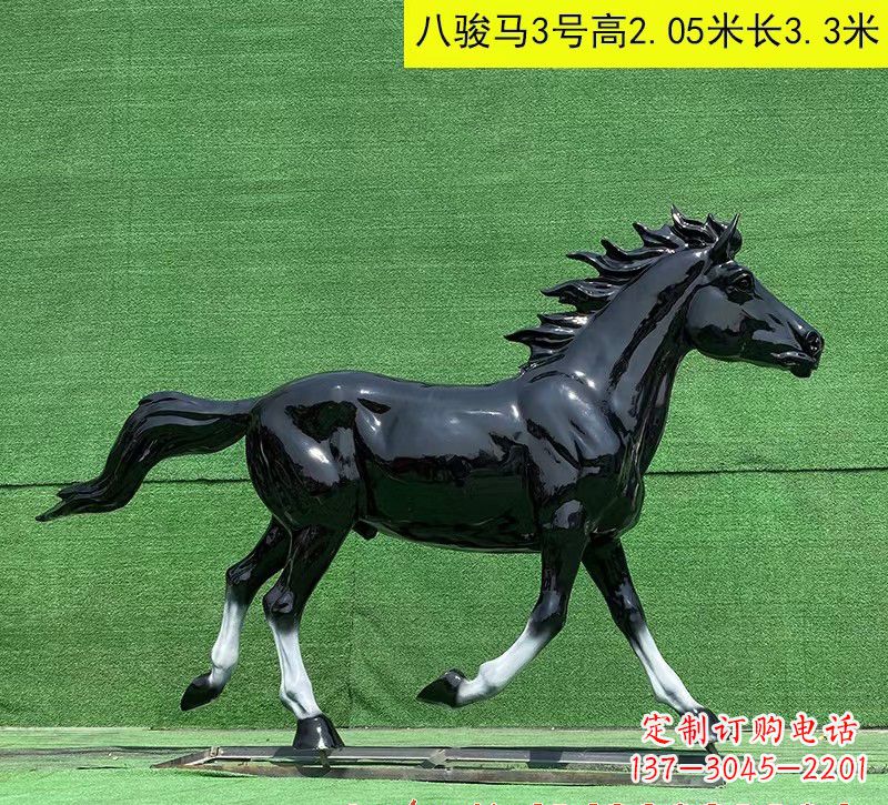 济南玻璃钢马雕塑一种特殊的艺术品