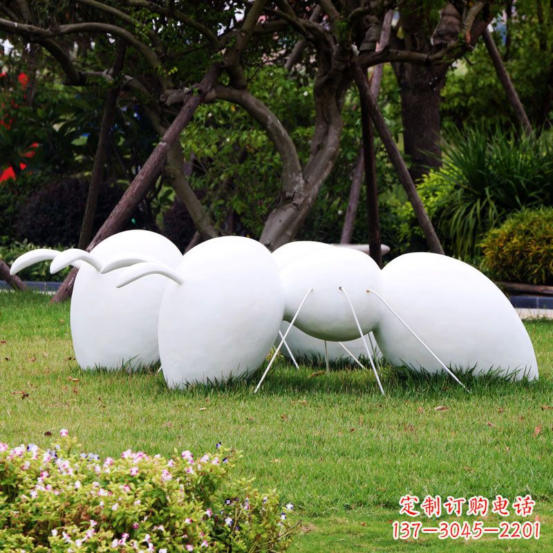 济南玻璃钢蚂蚁公园雕塑