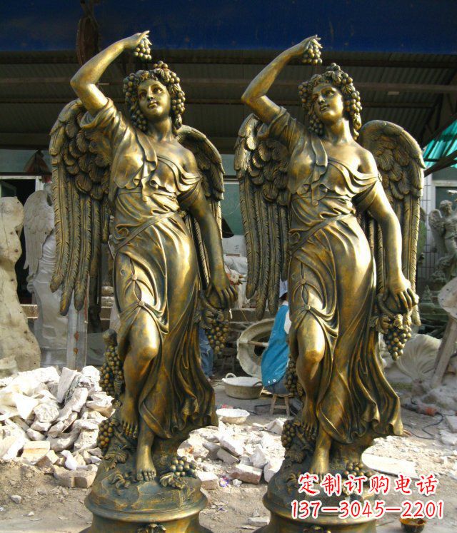 济南玻璃钢四季女神——精美雕塑艺术