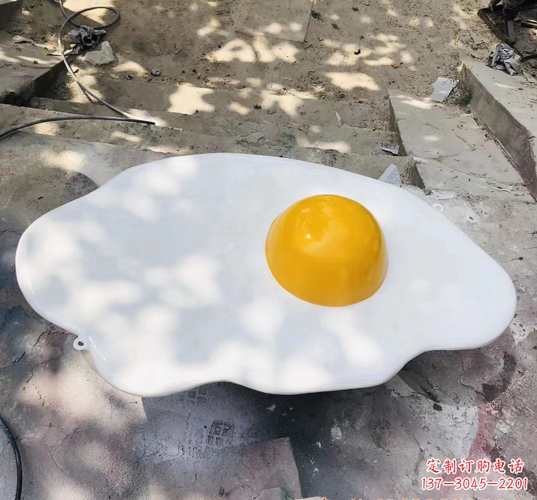 济南玻璃钢鸡蛋雕塑——精美绝伦