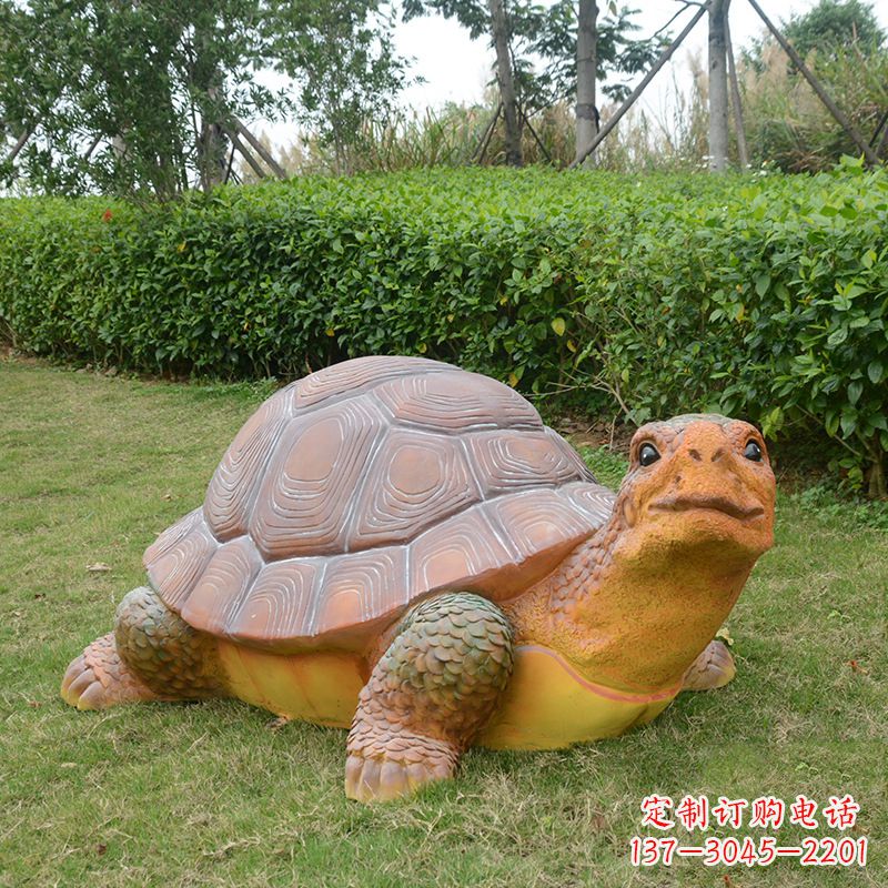 济南玻璃钢乌龟雕塑一种具有传统文化意义的艺术品
