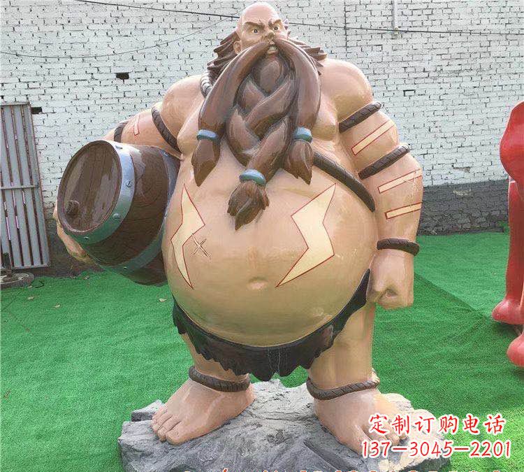 济南英雄雕塑玻璃钢的艺术之美