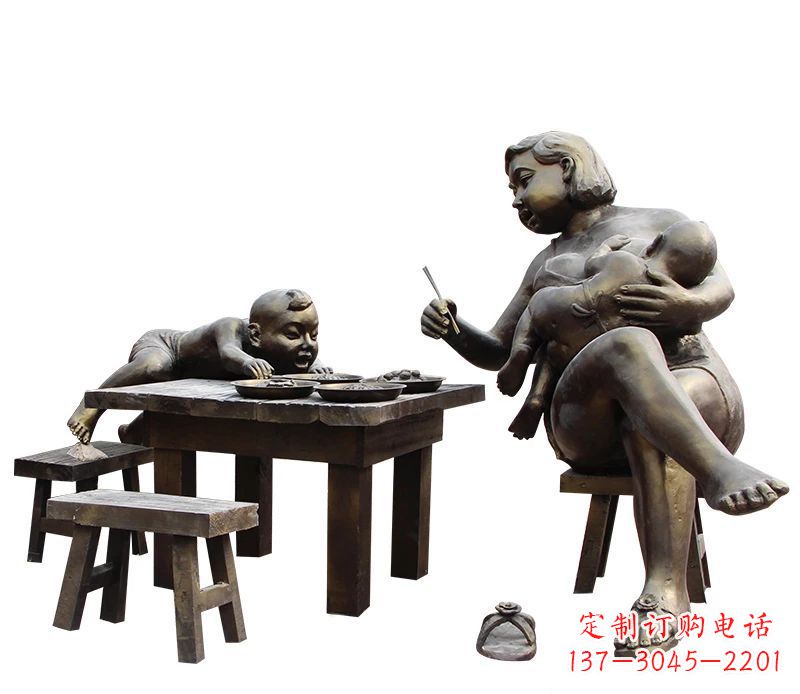 济南母爱雕塑儿童公园中的精美雕塑