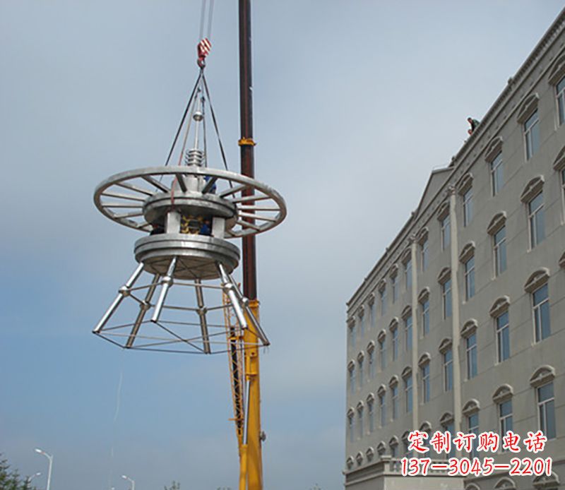 济南不锈钢避雷针雕塑一种古老又充满现代感的艺术
