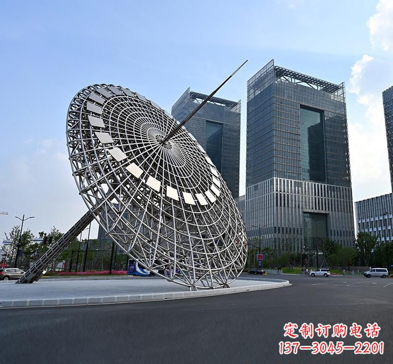 济南不锈钢城市摩天轮雕塑