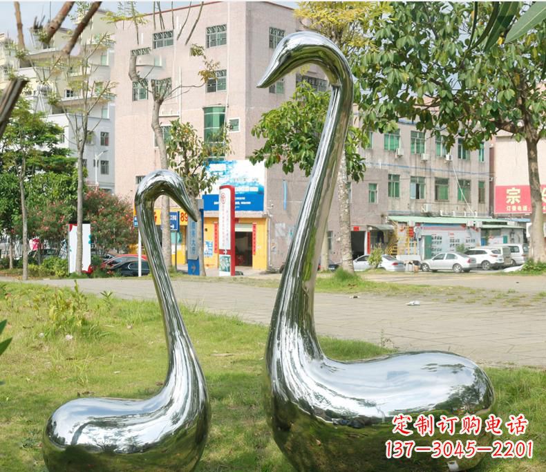 济南不锈钢动物雕塑