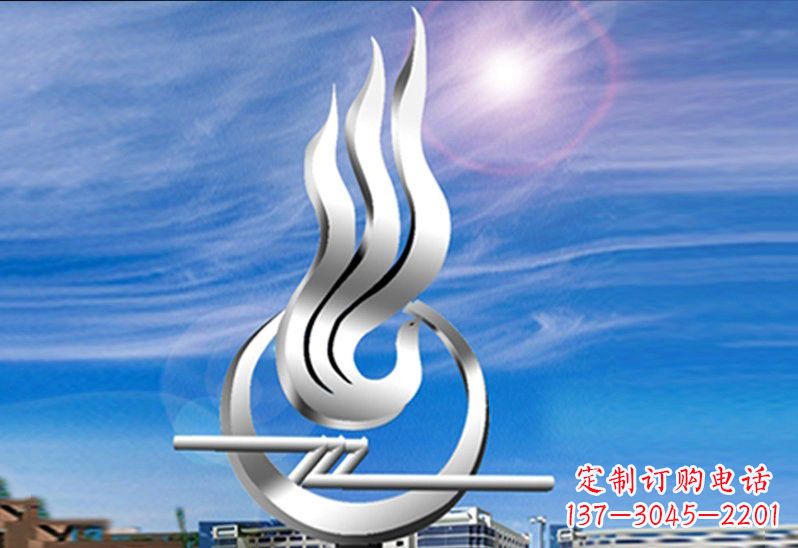 济南精美不锈钢凤凰雕塑