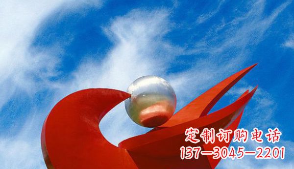 济南不锈钢制作的鸽子雕塑