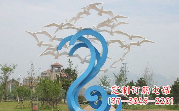 济南不锈钢海鸥雕塑