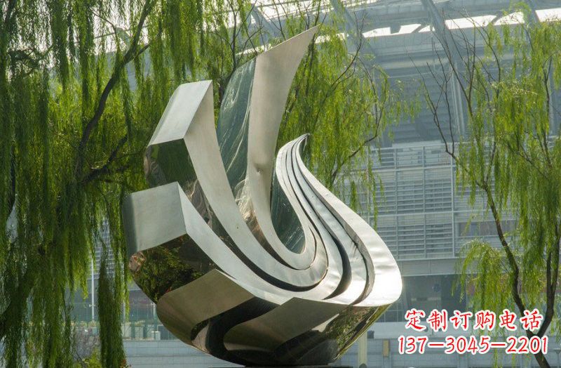 济南不锈钢和平鸽雕塑象征和平与信仰