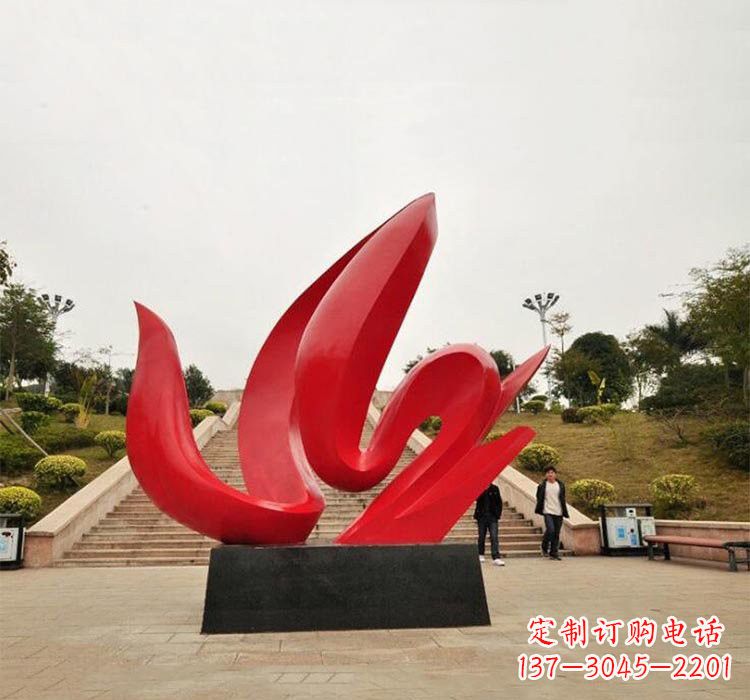 济南不锈钢火苗雕塑艺术之灵感