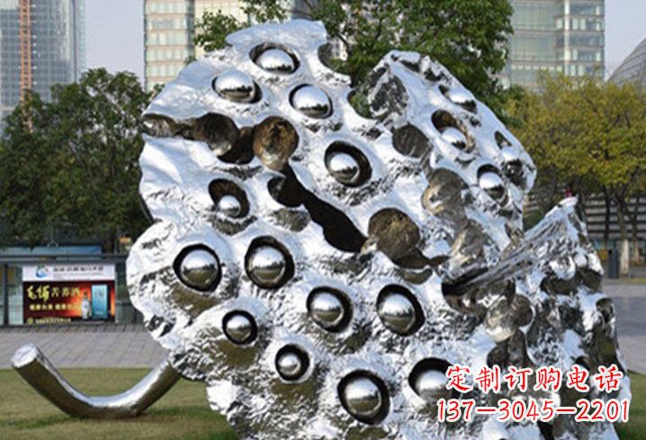济南不锈钢莲蓬雕塑以美观与耐久性著称