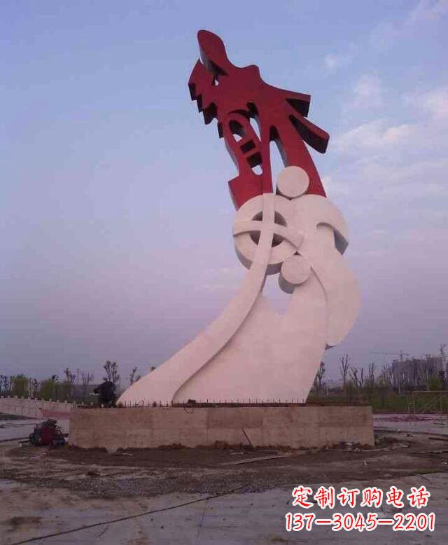 济南不锈钢龙雕塑点亮龙城市景观