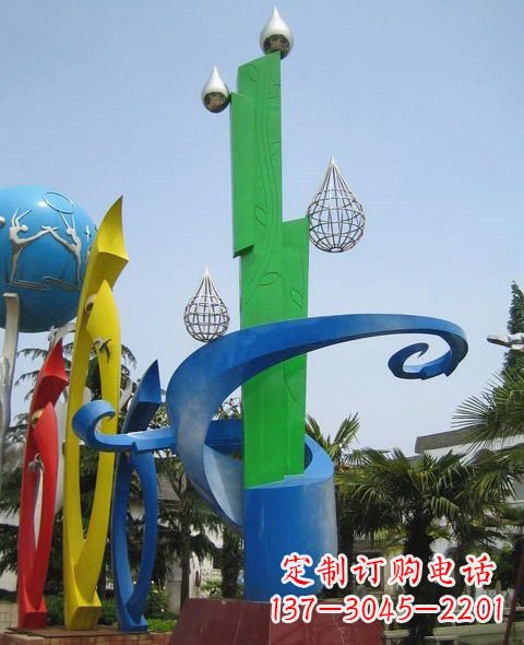 济南不锈钢水滴雕塑非凡的艺术美学
