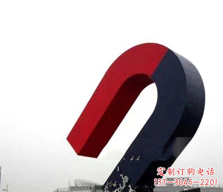 济南不锈钢磁铁广场雕塑