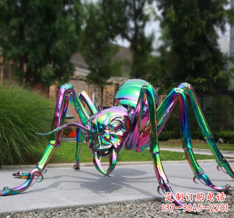 济南不锈钢蚂蚁雕塑精致的艺术作品