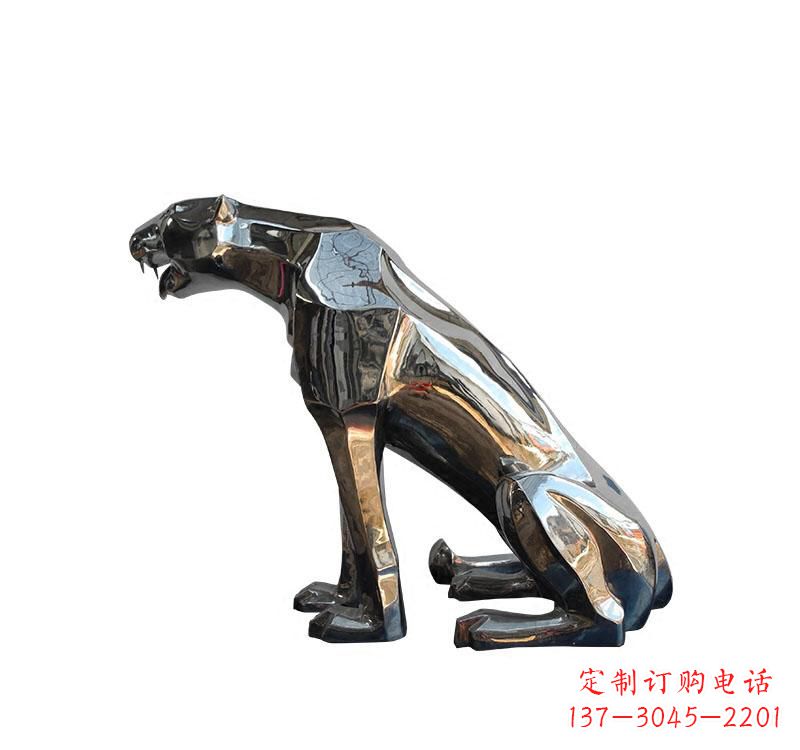 济南不锈钢动物雕塑非凡的美丽