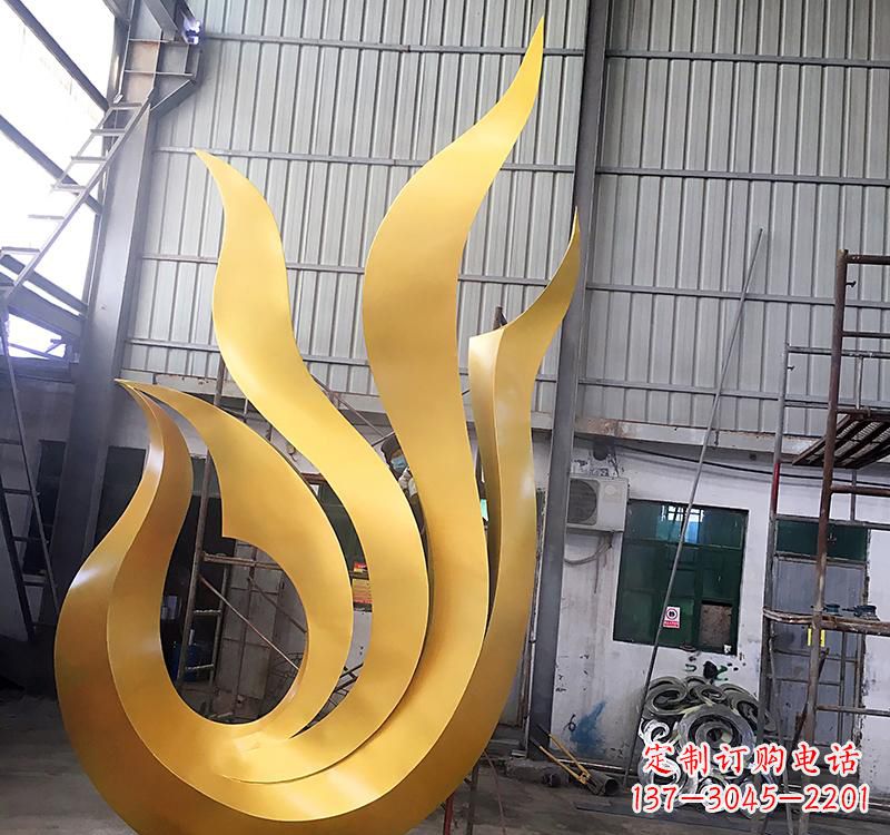 济南凤凰雕塑不锈钢仿真艺术的精美体现