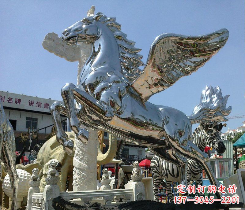济南不锈钢飞马雕塑——一座令人惊叹的艺术品