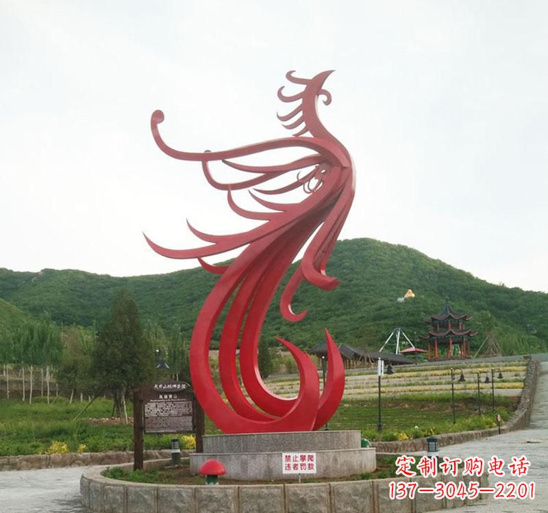 济南不锈钢凤凰展现古老文明的传承