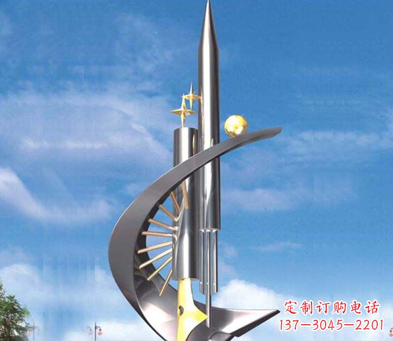 济南不锈钢笔雕塑艺术与精美的完美结合