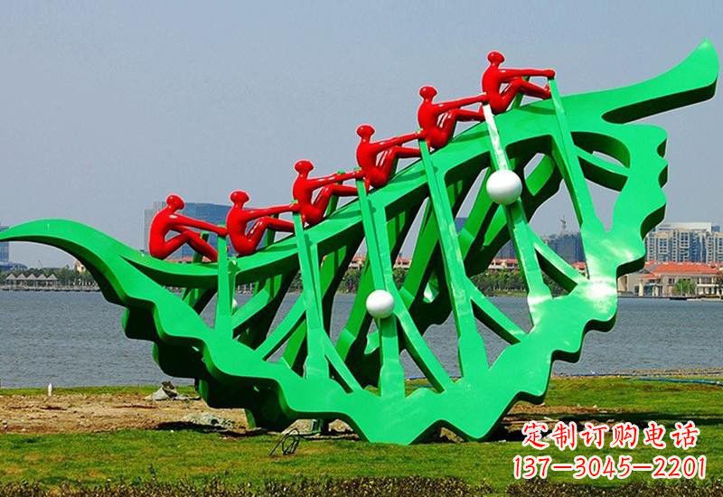 济南不锈钢树叶雕塑——美丽的艺术装点